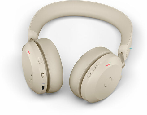 Jabra Evolve2 75 Link380a MS Stereo Beige