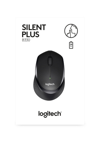 Logitech B330 Optical USB Zwart Retail Wireless