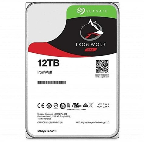 Seagate 12TB Guardian IronWolf NAS