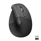 Logitech Lift Ergonomic Wireless Mouse black