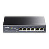 Cudy 6 Poort 100Mbit Unmanaged PoE+