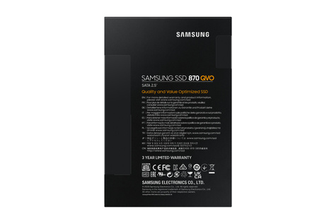 Samsung 4TB 2,5" SATA3 870 QVO MLC/560/530 Retail