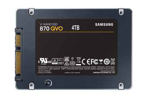 Samsung 4TB 2,5" SATA3 870 QVO MLC/560/530 Retail