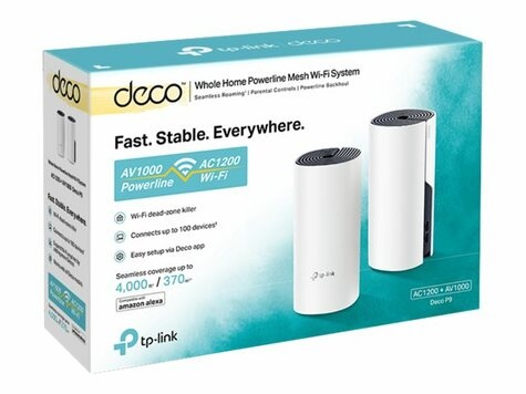 TP-Link Deco P9 (2-PACK) Powerline Adapter 2 Router