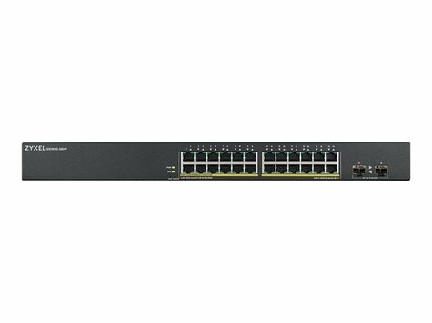 ZyXel GS1900-24HPv2 - switch - 26 poorten - intelligent - rack-uitvoering
