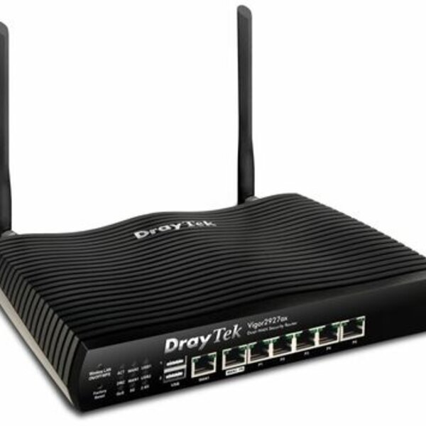 DrayTek Vigor 2927ax Dual Gigabit WAN breedband router 5 Gigabit LAN