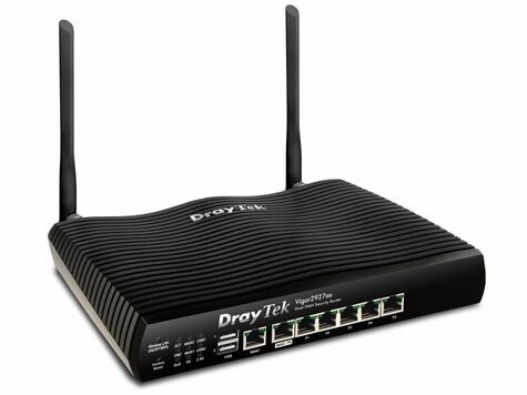 DrayTek Vigor 2927ax Dual Gigabit WAN breedband router 5 Gigabit LAN, 802.11ax wireless