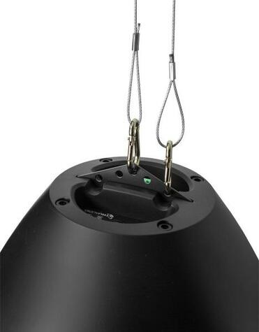 Soundvision TruAudio BD-8BK - BeatDrop 8 inch commercial pendant speaker (Black)