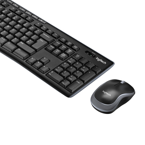 Logitech BE DT MK270 Zwart draadloos Retail