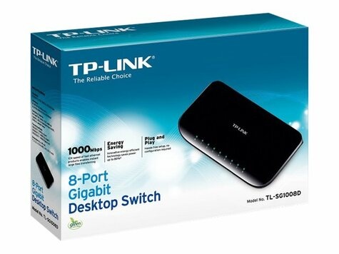 TP-Link TL-SG1008D-10/100/1000Mbps
