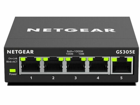 Netgear 5PT GE PLUS SWCH W/ HI-PWR POE+