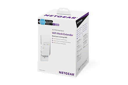 Netgear EX6250 Wi-Fi-Range-Extender Wi-Fi 5 2.4GHz 5GHz