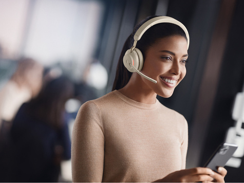 Jabra Evolve2 65 Link380c MS Stereo Beige