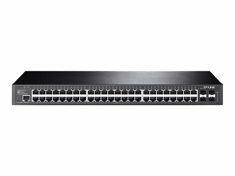 TP-Link TP-Link Omada TL-SG3452 netwerk-switch Managed L2/L3 Gigabit Ethernet (10/100/1000) 1U Zwart