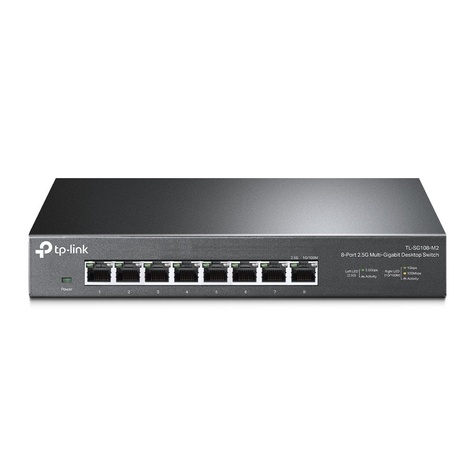 TP-Link 8Port 2,5Gb Metalen behuizing