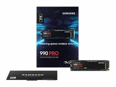 Samsung SSD    2TB Samsung  M.2  PCI-E   NVMe Gen4 990 PRO Basic retail