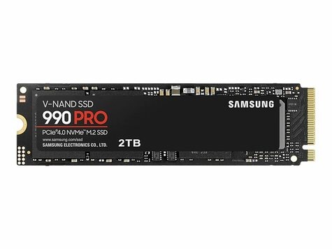 Samsung SSD    2TB Samsung  M.2  PCI-E   NVMe Gen4 990 PRO Basic retail