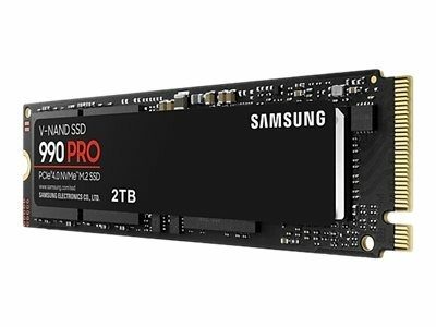 Samsung SSD    2TB Samsung  M.2  PCI-E   NVMe Gen4 990 PRO Basic retail
