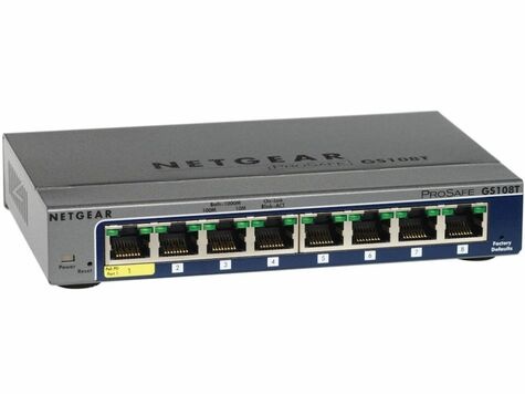 Netgear 8P GE SMART MANAGED PRO SWITCH