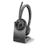 Poly Poly BT Headset Voyager 4320 UC Stereo USB-A Teams w/ Deskstand