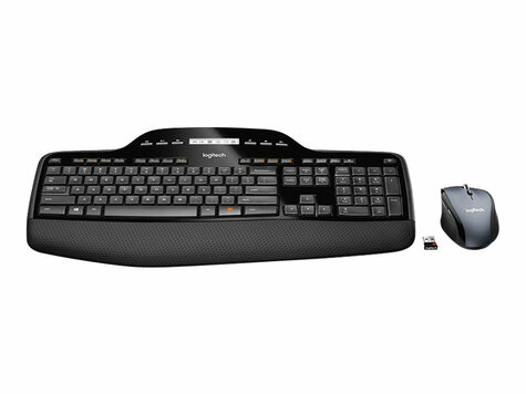 Logitech MK710 Performance toetsenbord Inclusief muis RF Draadloos QWERTY US International Zwart