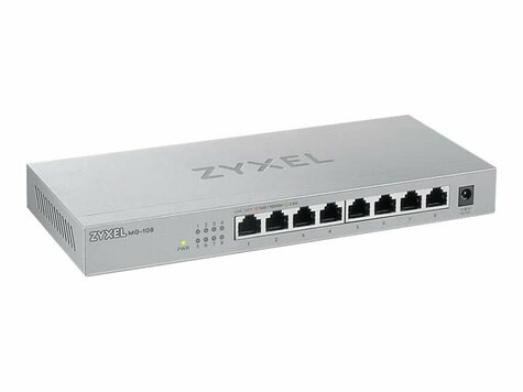 ZyXel Switch  8x Ports Desktop 2,5G MultiGig