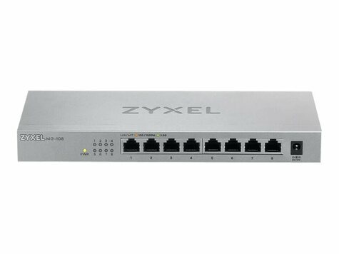 ZyXel Switch  8x Ports Desktop 2,5G MultiGig