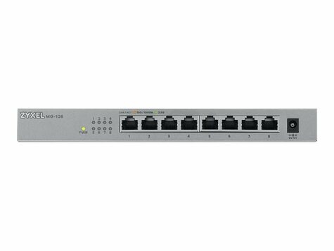 ZyXel ZyXEL Switch  8x Ports Desktop 2,5G MultiGig