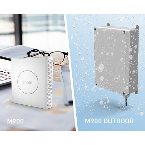 Snom IP DECT M900 MultiCell base station Outdoor
