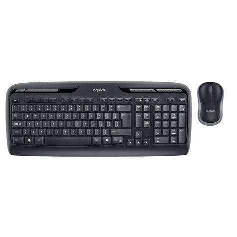 Logitech BE DT MK330 Zwart draadloos Retail AZERTY BE