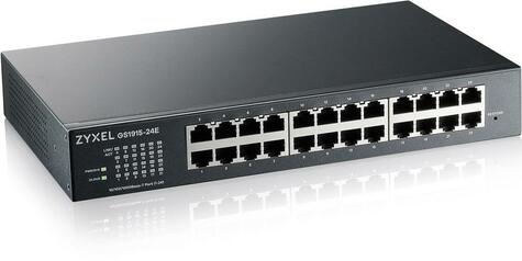 ZyXel 24-Port GbE Smart Switch NebulaFlex,fanless