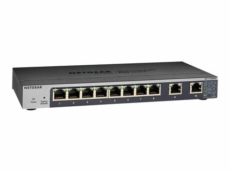 Netgear 8PT GIGE WEBUNMANAGED WITH UPLINKS