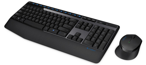 Logitech DT MK345 Zwart draadloos Retail QWERTY