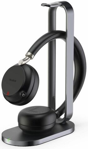 Yealink BH72 with Charging Stand Teams Black USB-C Bluetooth Headset