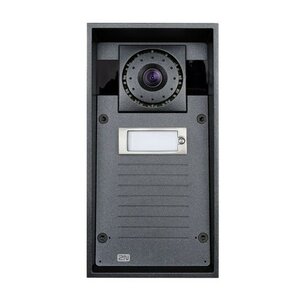 2N 2N Helios IP Force Intercom Outdoor, Wide-angle HD Camera, 1 button