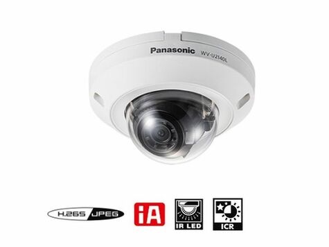 i-PRO i-PRO 4MP Dome camera indoor IR LED 3.2 mm lens