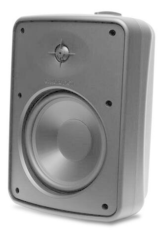 Soundvision OP-8.2-BK - 2 weg outdoor surface mount speaker, 8 inch (Black)