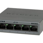 Netgear Netgear 5 poorts gigabit switch metalen behuizing Gigabit 10/100/1000 Mbps