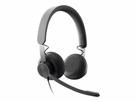 Logitech Headset Zone Wired MS Teams graphite