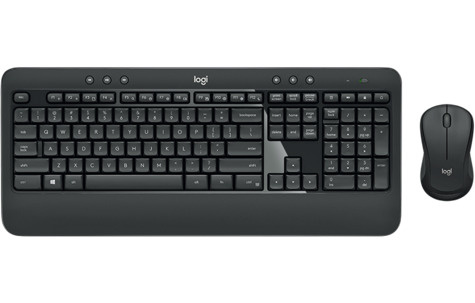 Logitech Advanced MK540 toetsenbord Inclusief muis USB QWERTY Nederlands Zwart