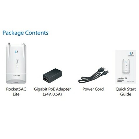Ubiquiti Ubiquiti Rocket 5ac Lite - 450+ Mbps
