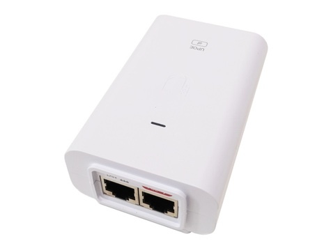 Ubiquiti U-POE-AF Gigabit PoE Injector, 48V/0.32A