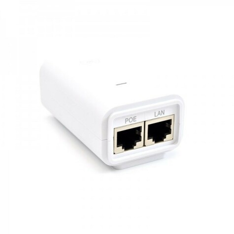 Ubiquiti Gigabit PoE injector, 48V/0.5A - White