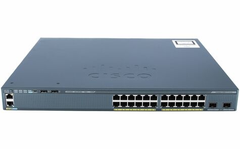 Cisco NWork Catalyst 2960-X 24 GigE PoE 370W  2 x 10G SFP+  LAN Ba