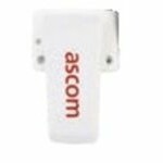 Ascom Ascom Standard clip D63 Ascom logo, White