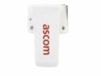 Ascom Ascom Standard clip D63 Ascom logo, White