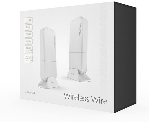 MikroTik Wireless Wire 60 GHz wireless link (2-pack)