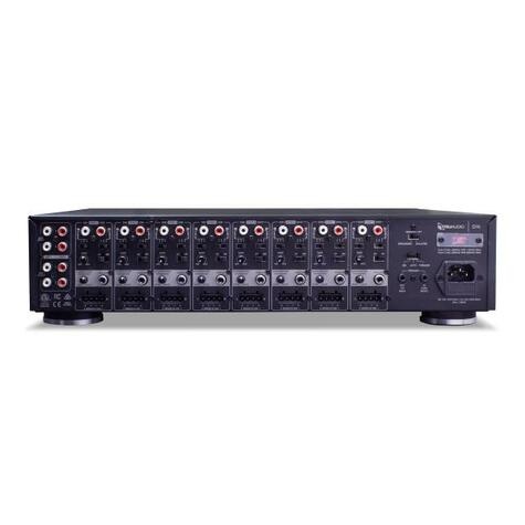 Soundvision D16 - 16 Channel, 8 zone class D amplifier. 75 w/ch all channels driven.