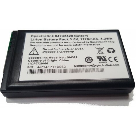 Poly Accu t.b.v Spectralink 72xx. 75xx. 76xx. 77xx