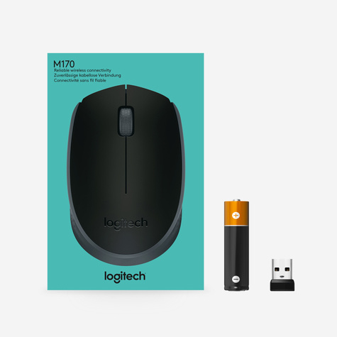 Logitech B170 Optical USB Zwart Retail Wireless